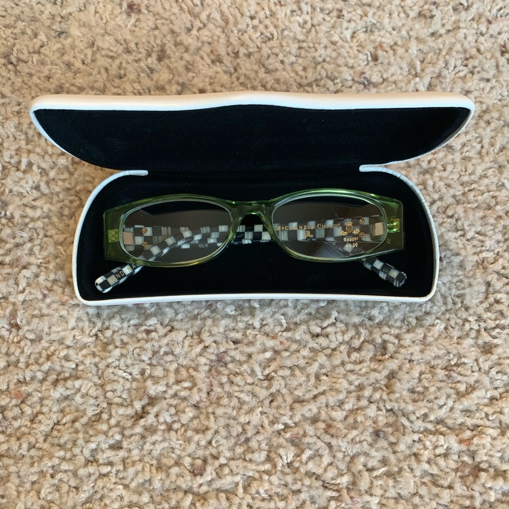 👓 Mackenzie Childs reading glasses, 1.00 🍈